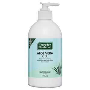 Thursday Plantation Aloe Vera Gel.