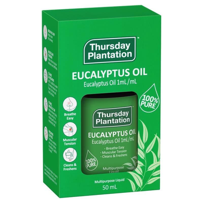 Thursday Plantation Eucalyptus Oil 100% Pure.