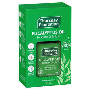 Thursday Plantation Eucalyptus Oil 100% Pure.