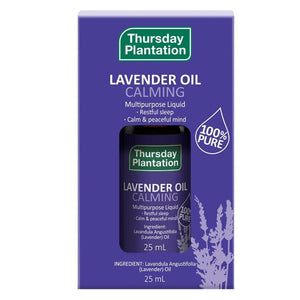 Thursday Plantation Lavender Oil 100% Pure 25ml Ocare Health&Beauty