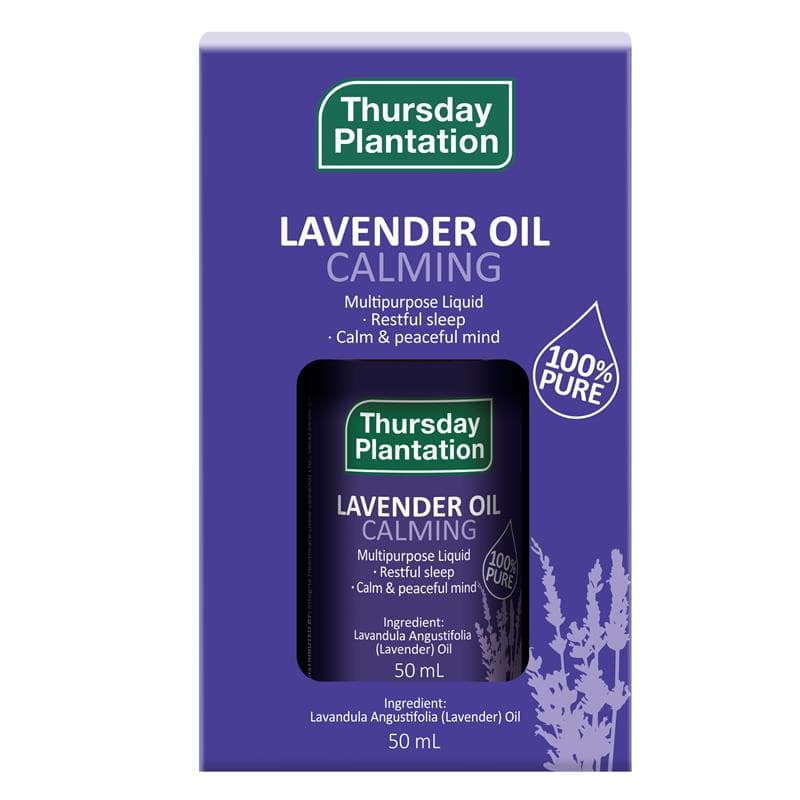 Thursday Plantation Lavender Oil 100% Pure 50ml Ocare Health&Beauty