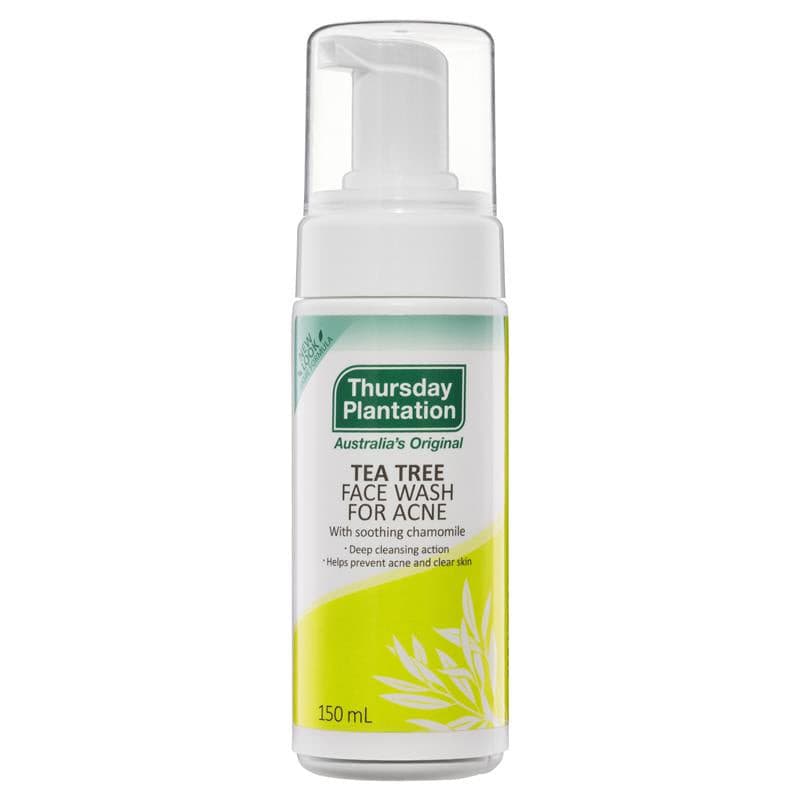 Thursday Plantation Tea Tree Face Wash For Acne 150ml.