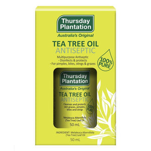 Thursday Plantation Tea Tree Oil 100% Pure.