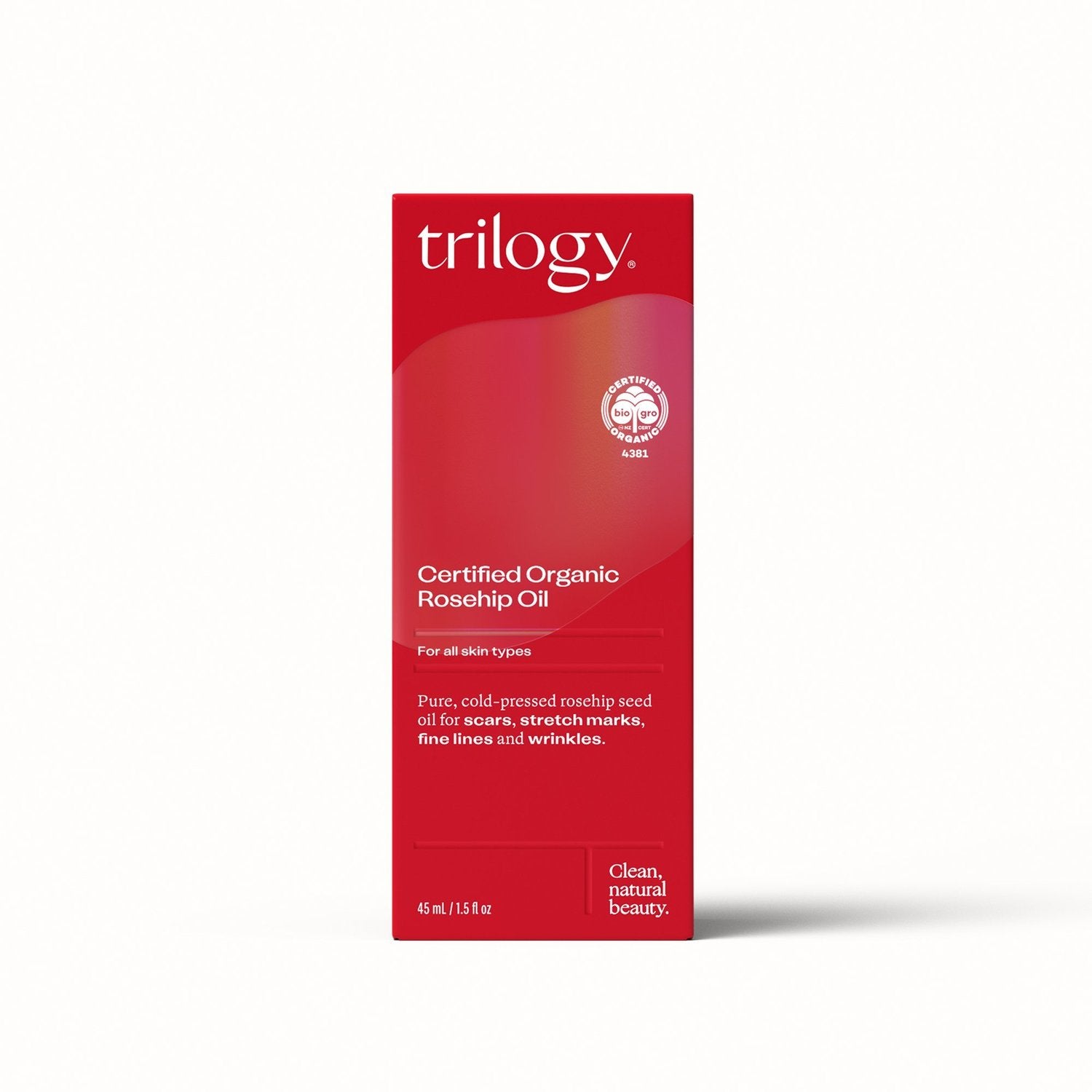 Trilogy Certified Organic Rosehip Oil 45ml.