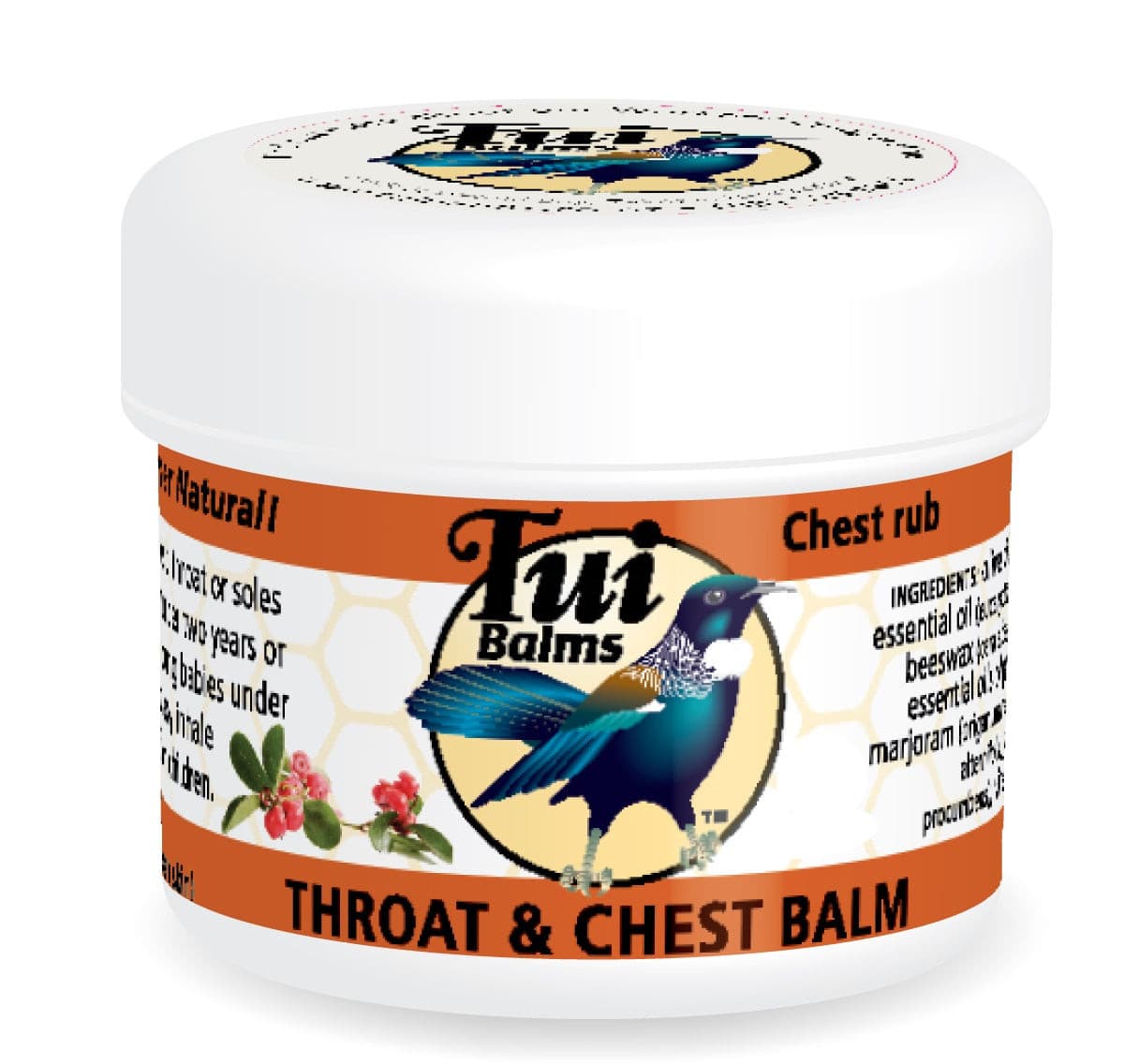 Tui Balms Throat & Chest Balm.