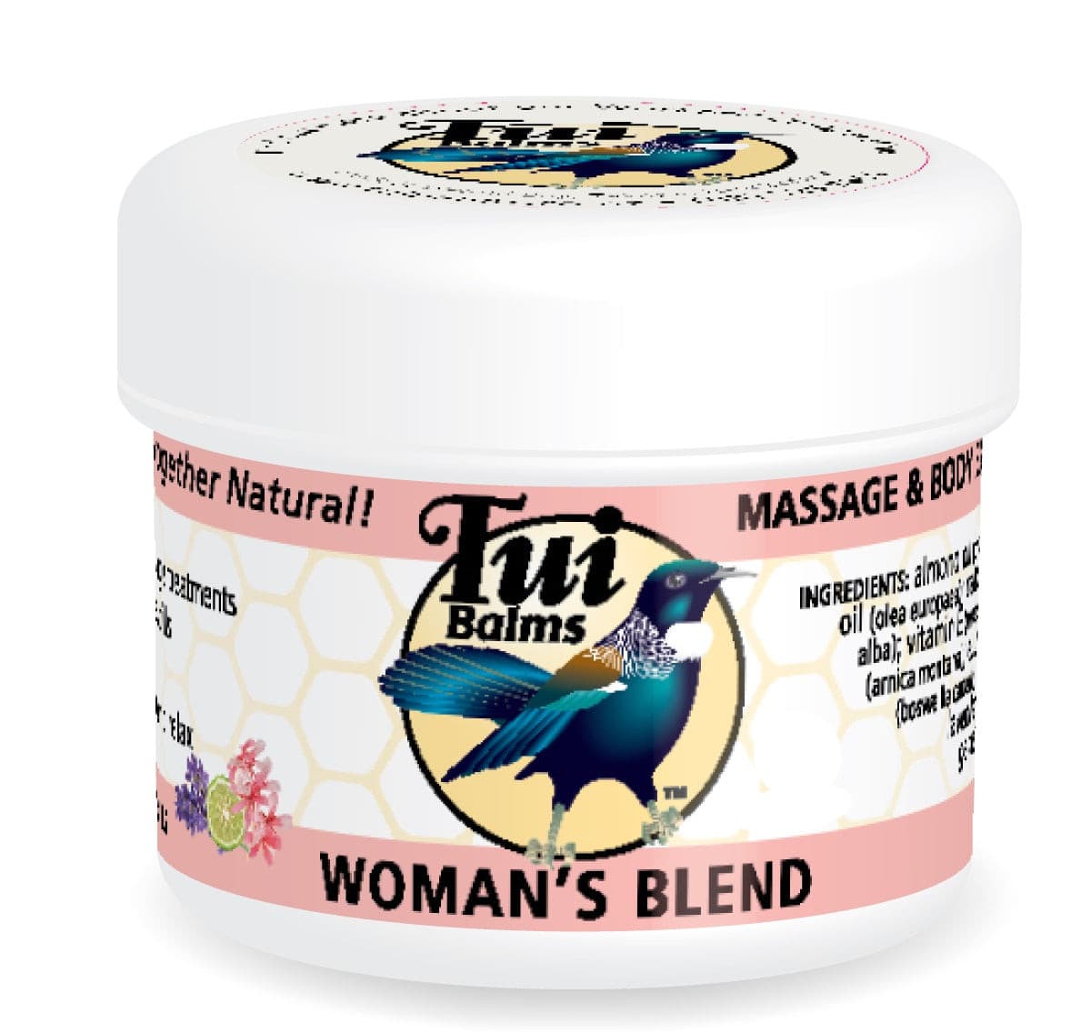 Tui Balms Woman's Blend Massage Balm.