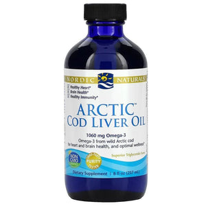 Nordic Naturals Arctic Cod Liver Oil.