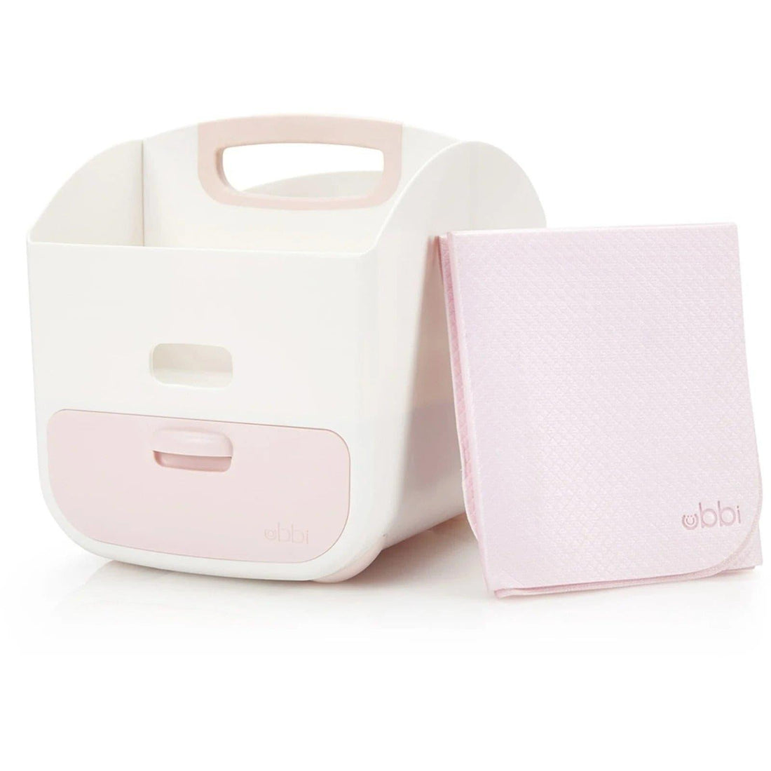 Ubbi Portable Diaper Changing Station + Diaper Storage Caddy Organizer, image 2