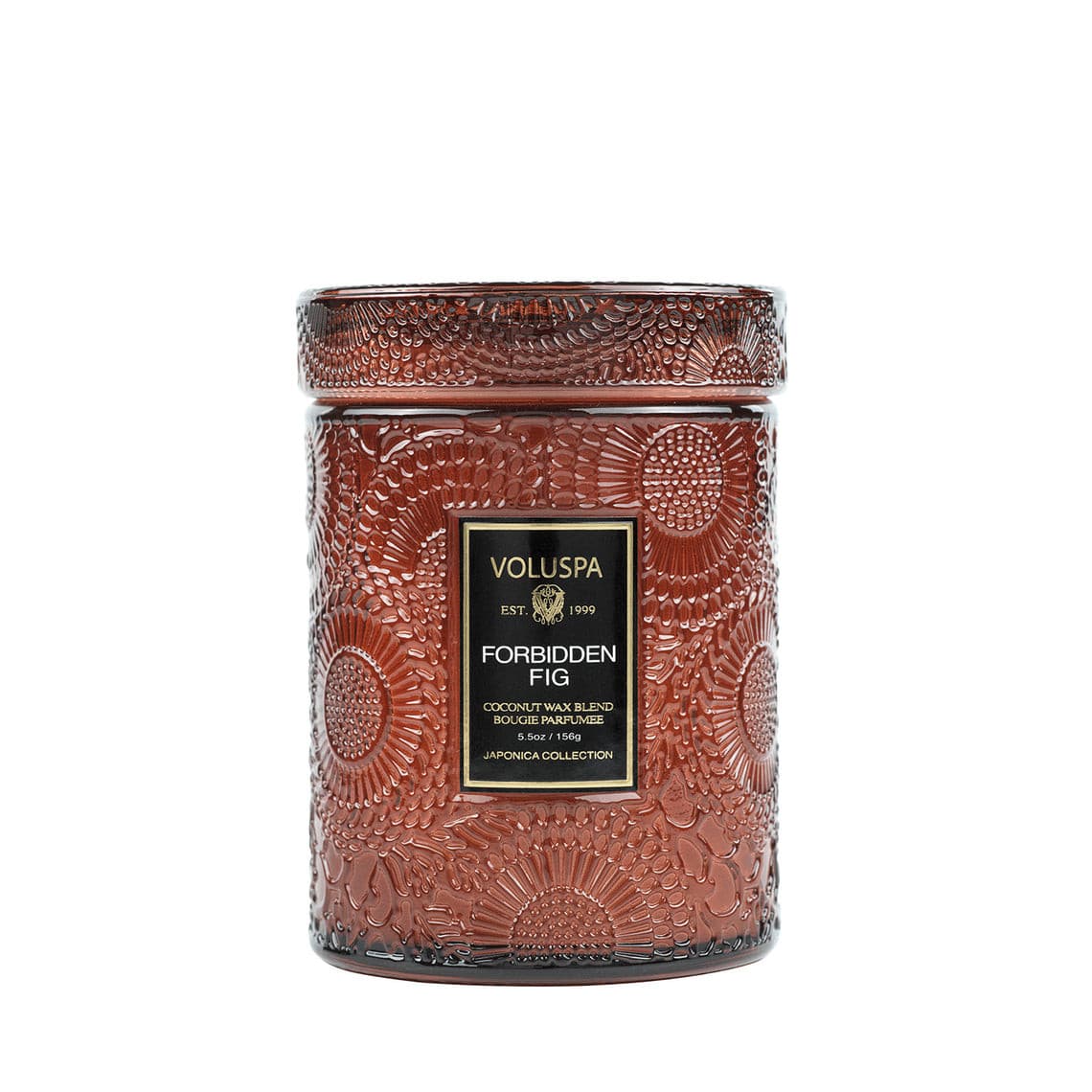 VOLUSPA Forbidden Fig 50hr Candle Jar.