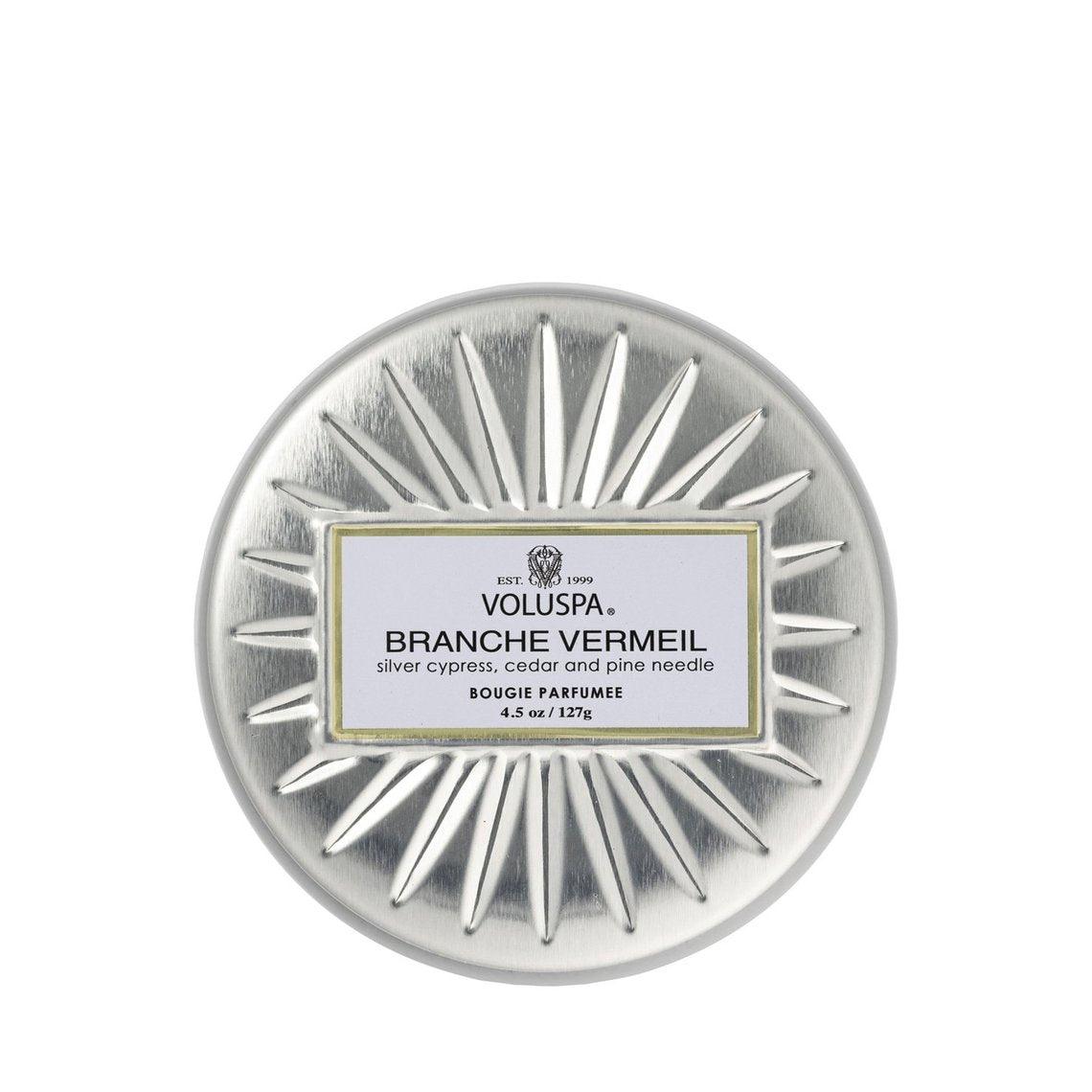 VOLUSPA Branche Vermeil Decorative Candle.