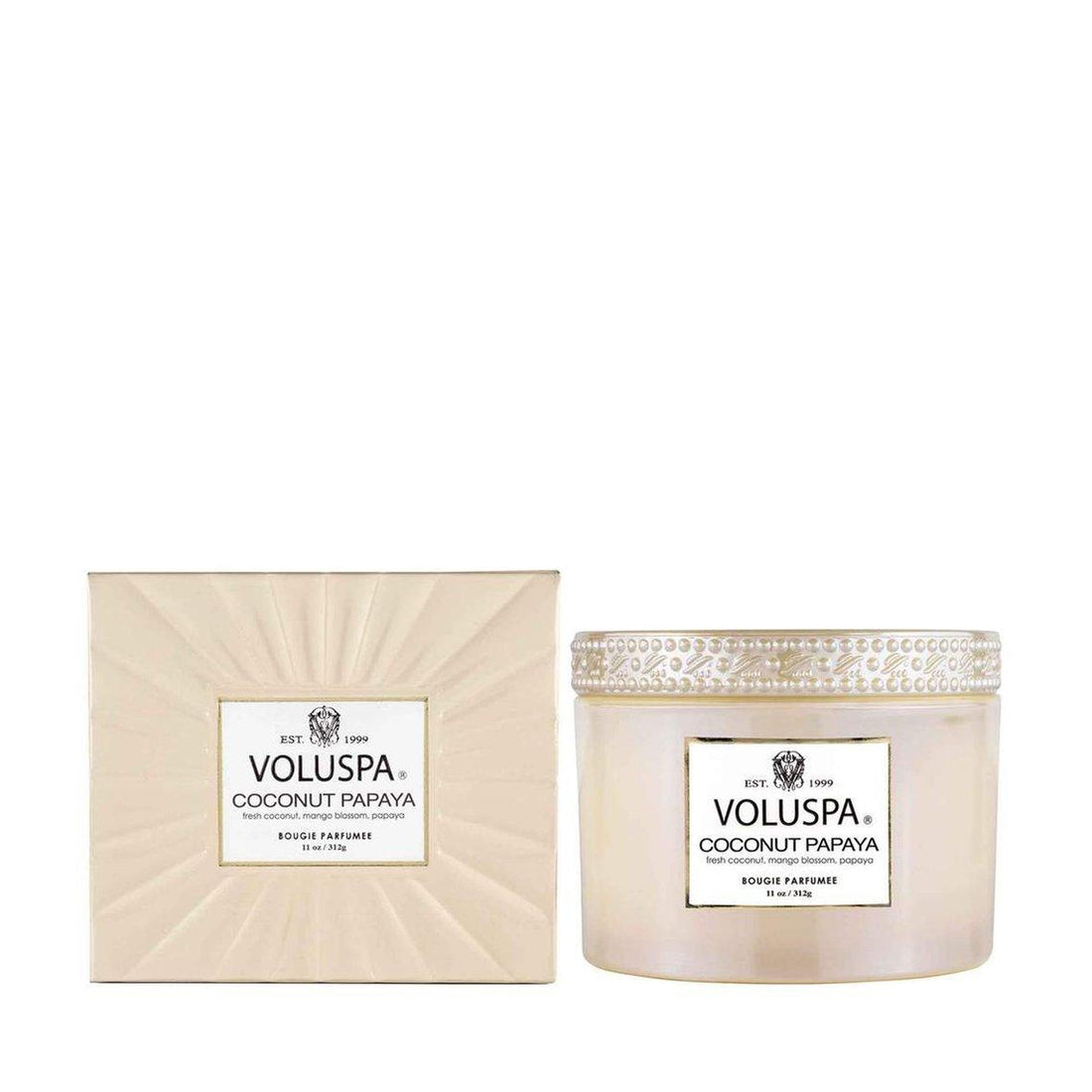 VOLUSPA Coconut Papaya Corta Candle, image 2
