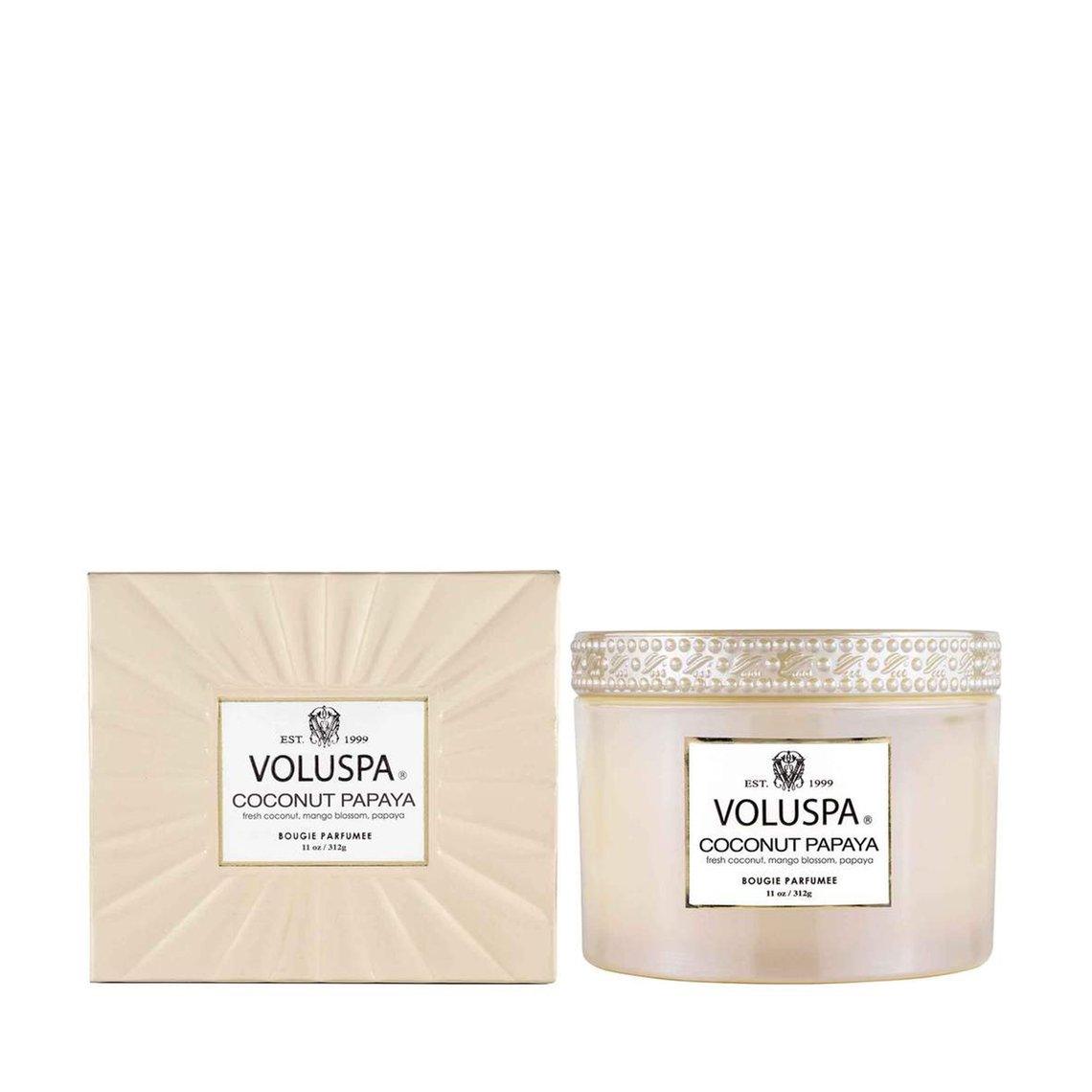 VOLUSPA Coconut Papaya Corta Candle.