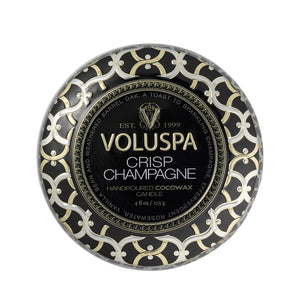 VOLUSPA Crisp Champagne Decorative Candle.