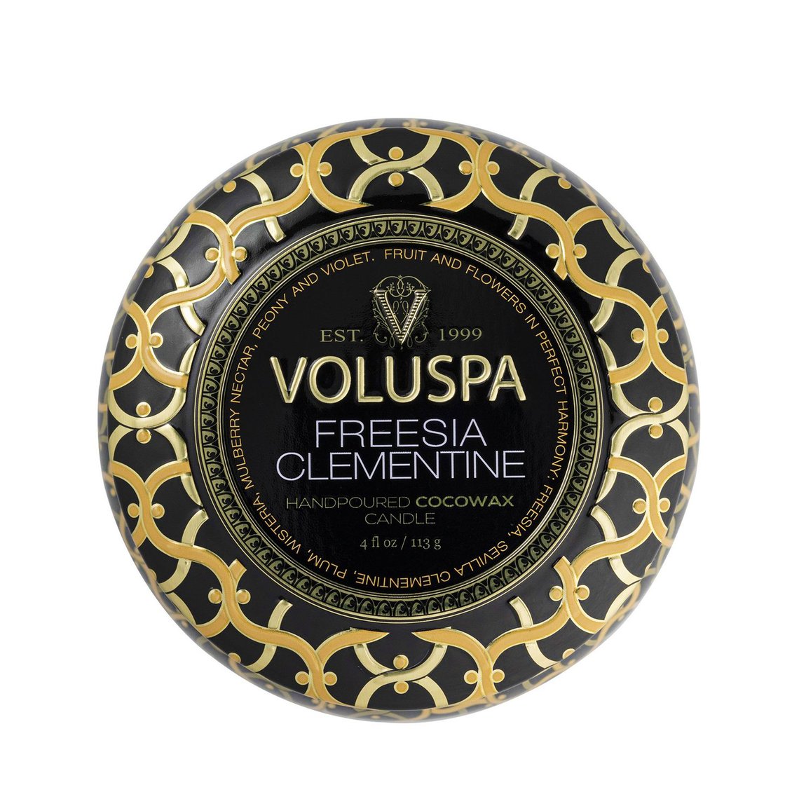 VOLUSPA Fressia Clementine Decorative Candle.