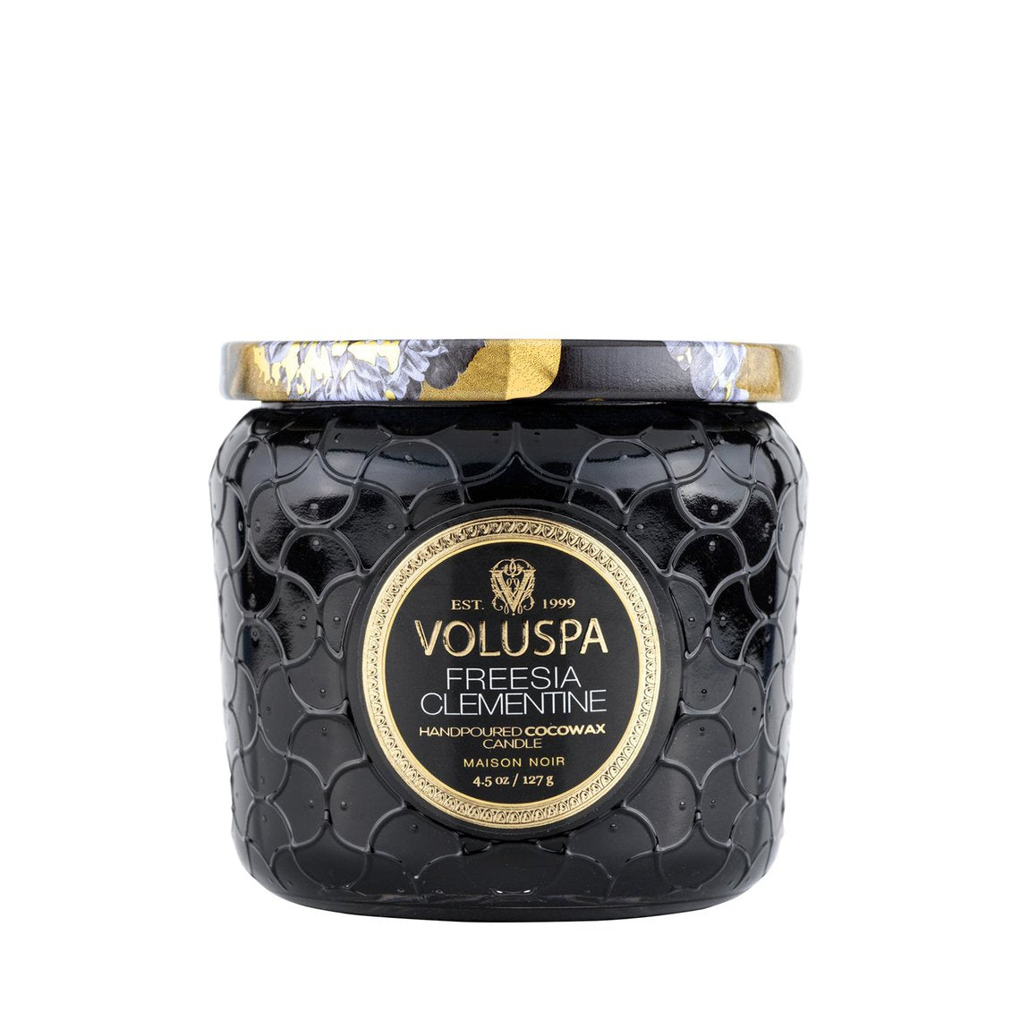 VOLUSPA Fressia Clementine Petite Jar 40hr Candle.