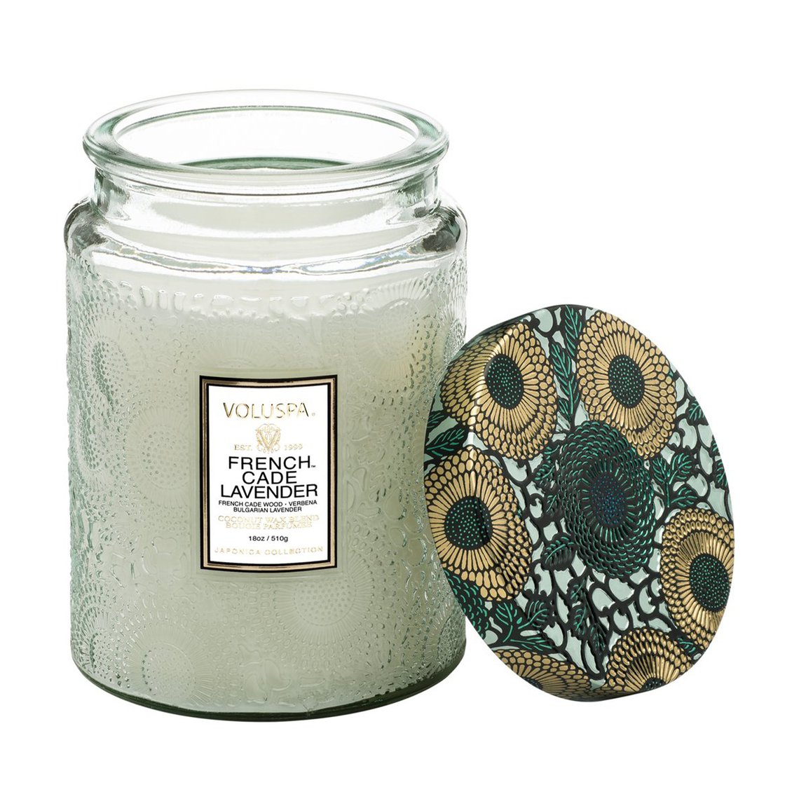 VOLUSPA French Cade & Lavender 100hr Candle.