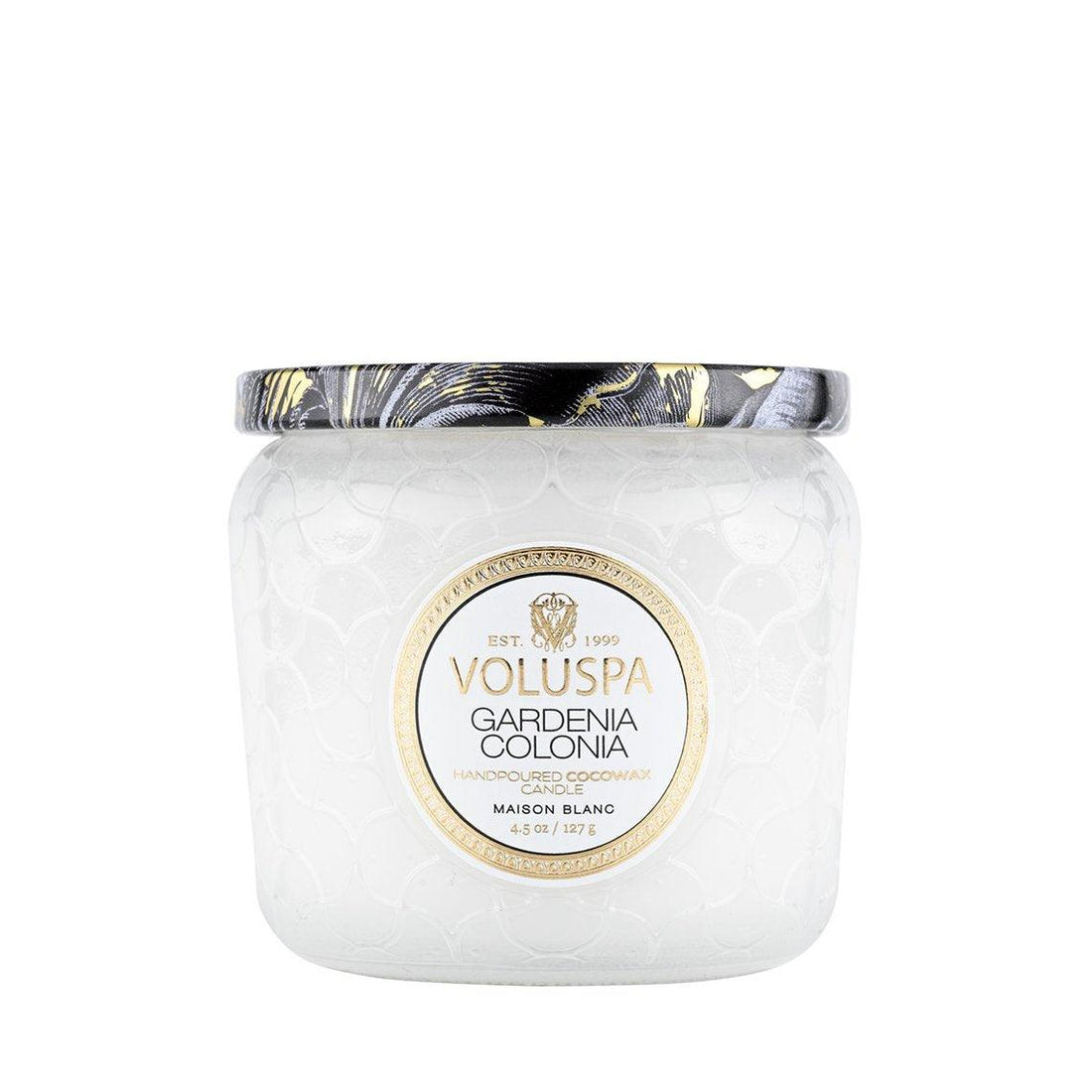 VOLUSPA Gardenia Colonia Petite Jar 40hr Candle, image 2