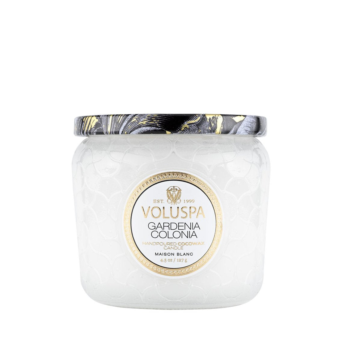 VOLUSPA Gardenia Colonia Petite Jar 40hr Candle.