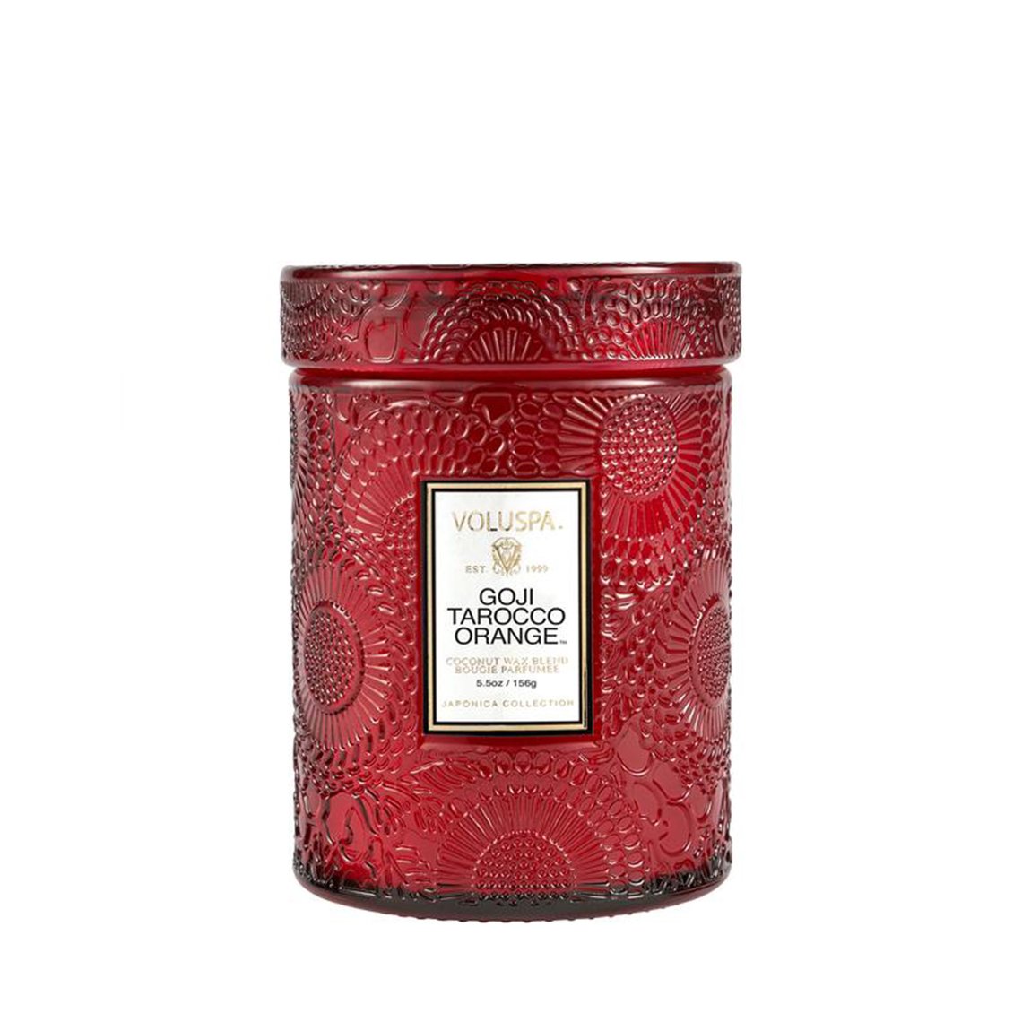 VOLUSPA Goji Tarocco 50hr Candle Jar.