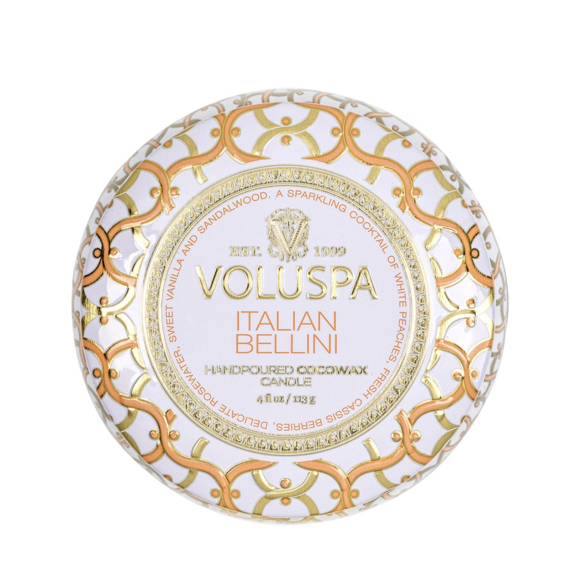 VOLUSPA Italian Bellini Decorative Candle.