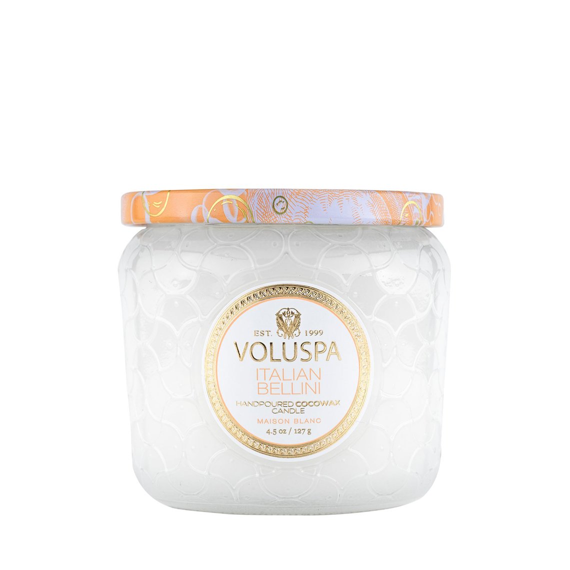 VOLUSPA Italian Bellini Petite Jar 40hr Candle.