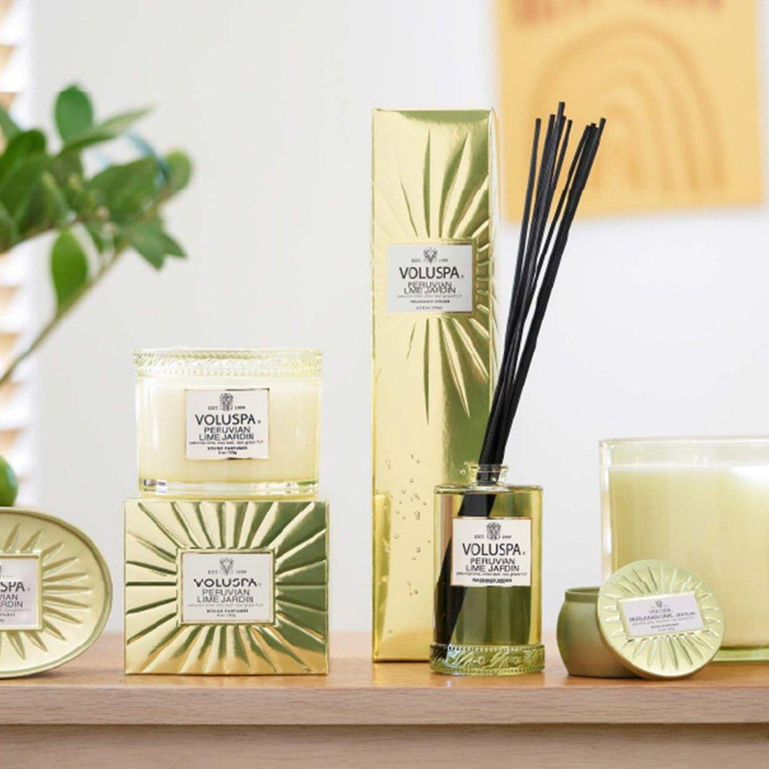 VOLUSPA Peruvian Lime Jardin Decorative Candle, image 3