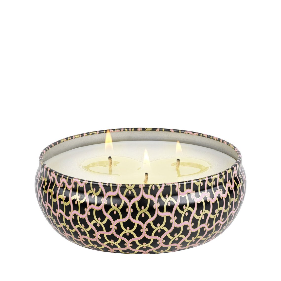 VOLUSPA Pink Citron Grapefruit 3 Wick Tin Candle.