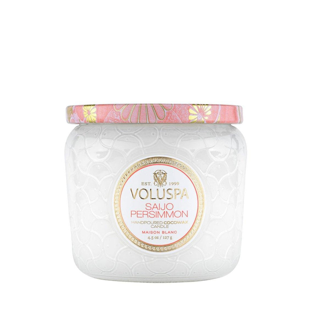 VOLUSPA Saijo Persimmon Petite Jar 40hr Candle, image 2
