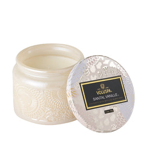 VOLUSPA Santal Vanille Petite Jar Candle.