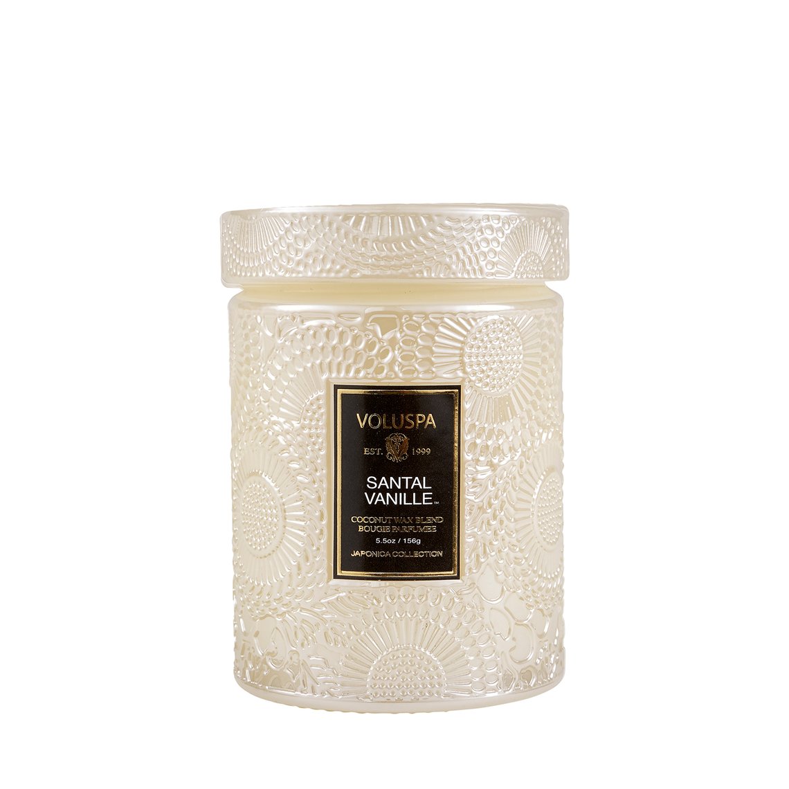 VOLUSPA Santal Vanille 50hr Candle Jar.