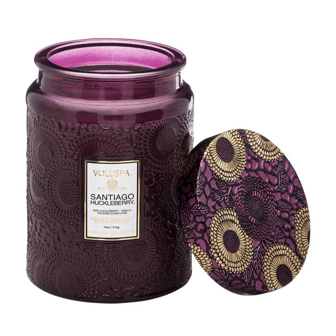 VOLUSPA Santiago Huckleberry 100hr Candle.