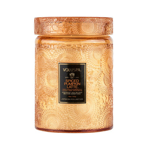 VOLUSPA Spiced Pumpkin Latte 100hr Candle.