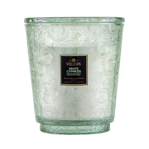 VOLUSPA White Cypress Hearth Candle.