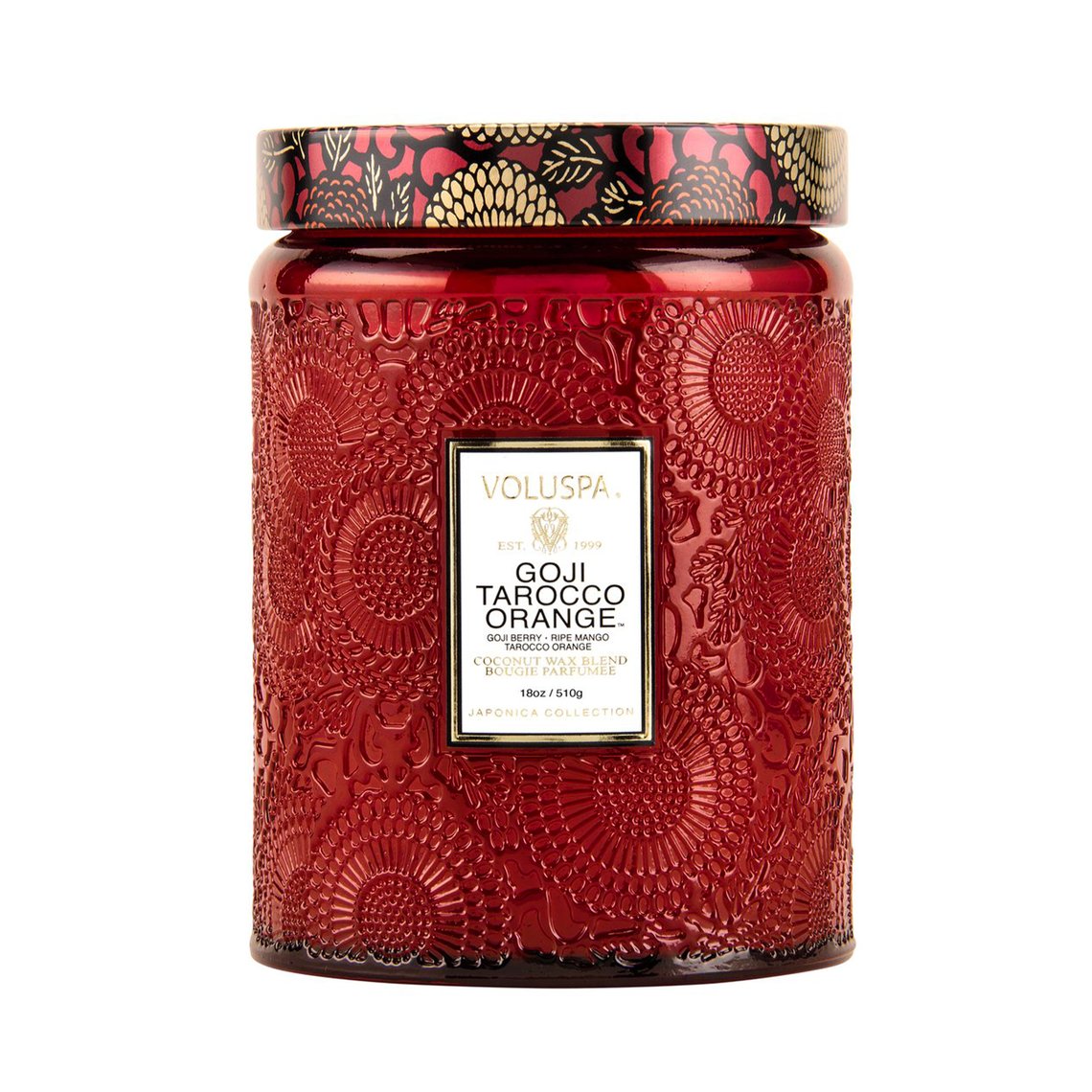 VOLUSPA Goji Tarocco Orange 100hr Candle.