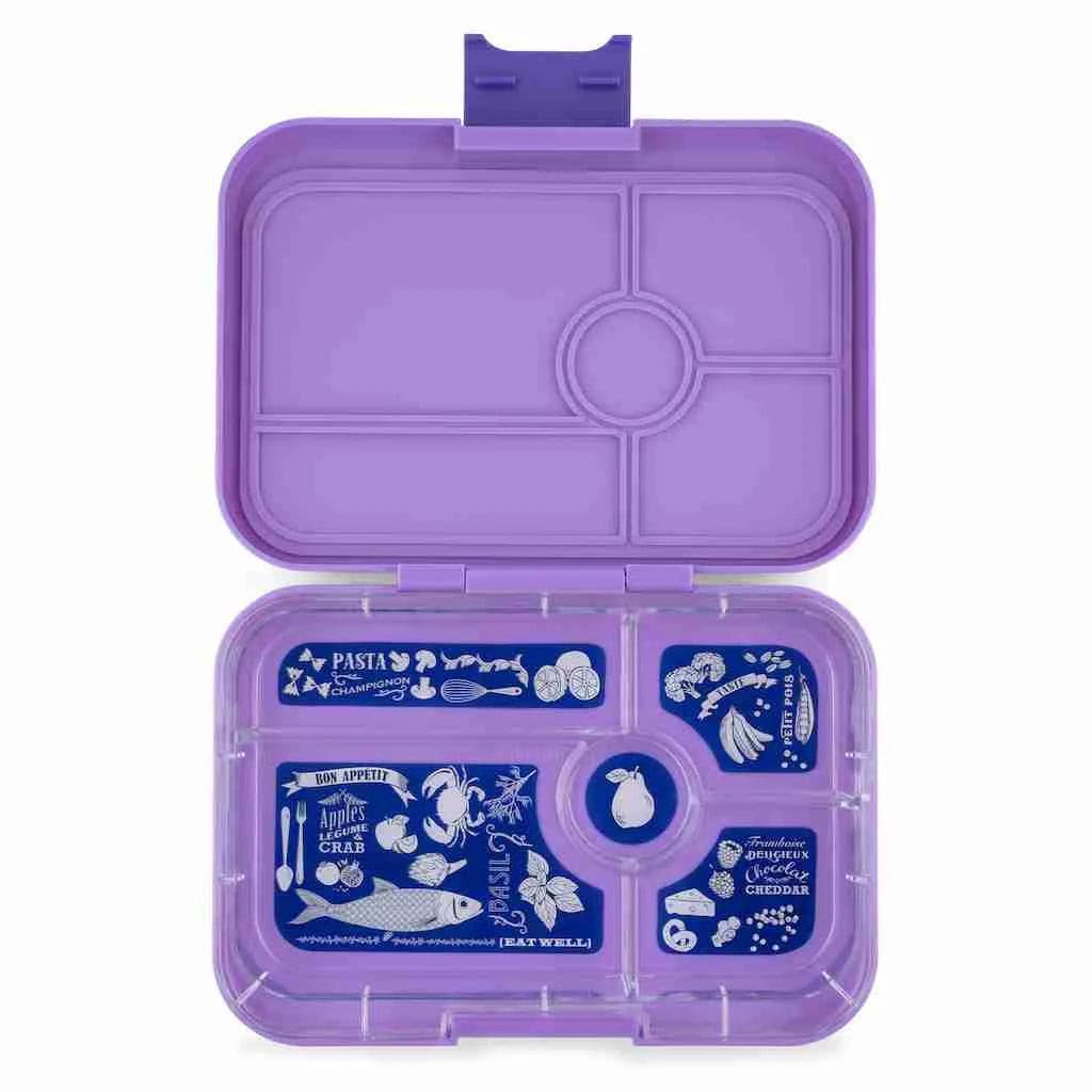 Yumbox Tapas Leakproof Bento Lunch Box 5 Compartment Dreamy Purple Ocare Health&Beauty