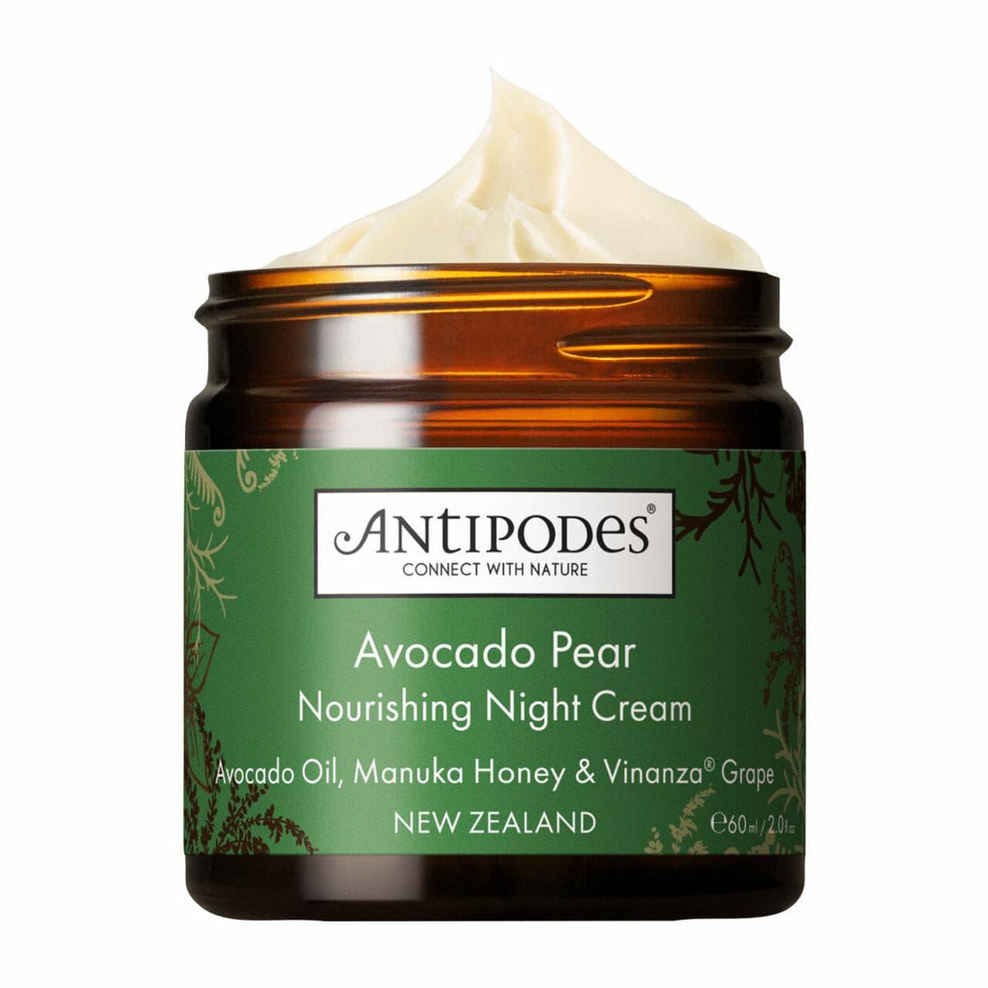 Antipodes Avocado Pear Nourishing Night Cream 60ml, image 2