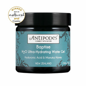 Antipodes Baptise H2O Ultra-Hydrating Water Gel 60ml, Day Creams, OCARE NZ