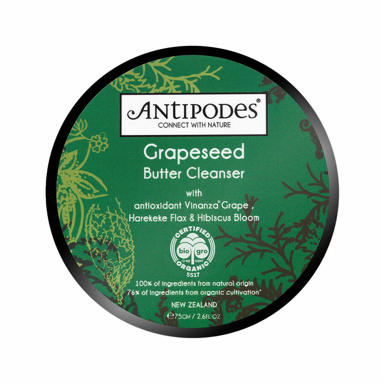 Antipodes Grapeseed Butter Cleanser 75g.