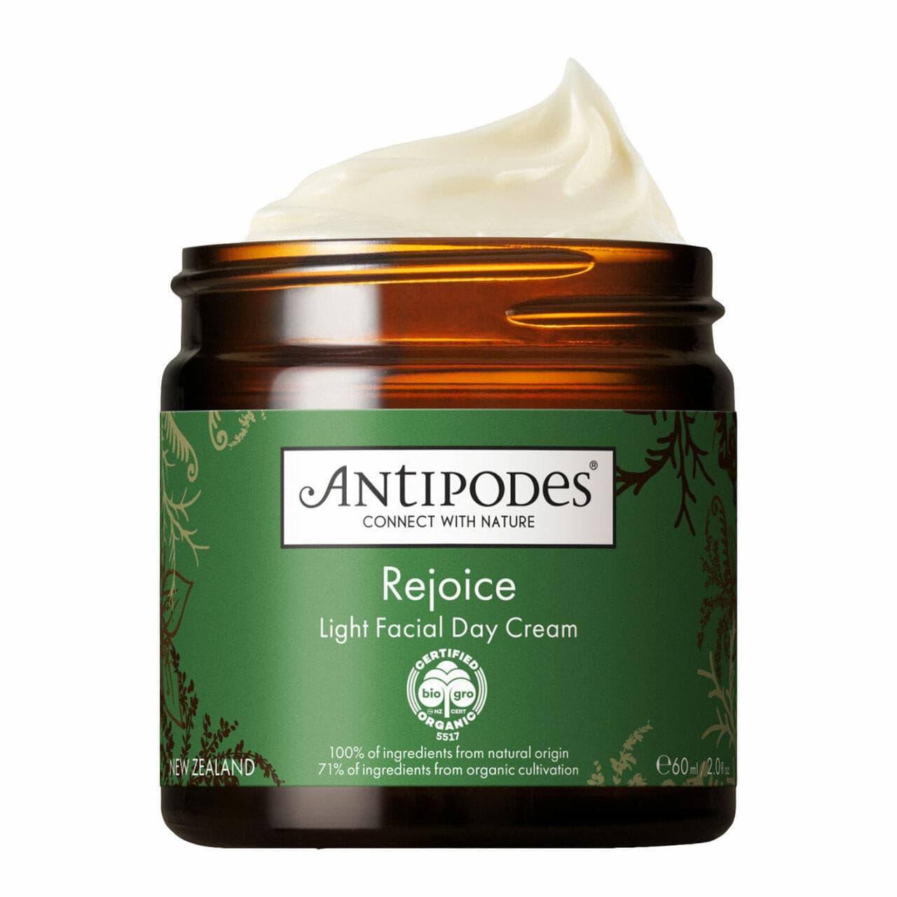 Antipodes Rejoice Light Facial Day Cream, Day Creams, OCARE NZ