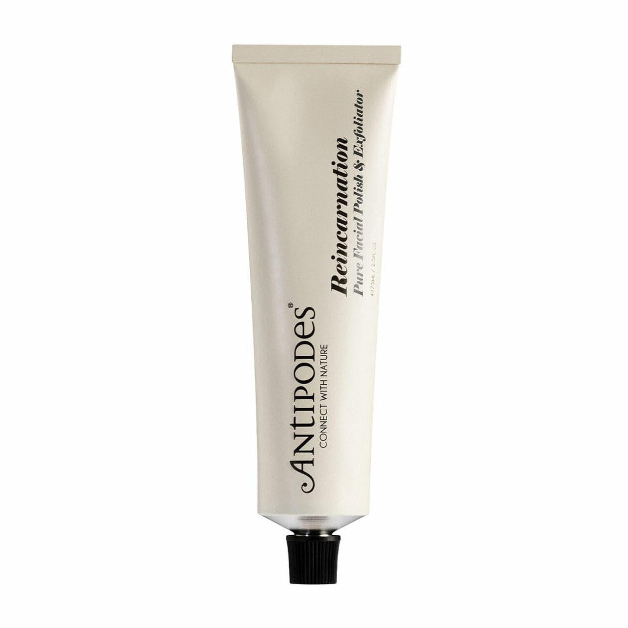 Antipodes Reincarnation Pure Facial Polish & Exfoliator 75ml, Exfoliators, OCARE NZ
