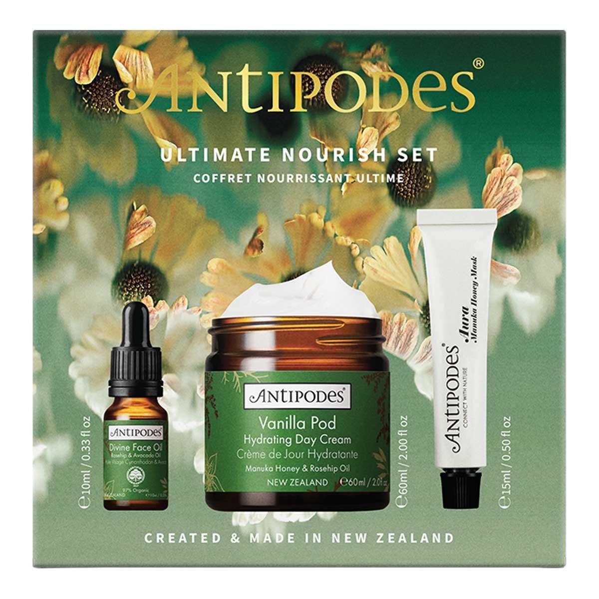 Antipodes Ultimate Nourish Set, Day Creams, OCARE NZ