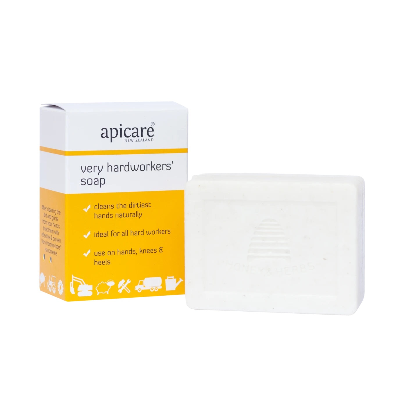 Apicare Very Hardworkers Soap 130g.