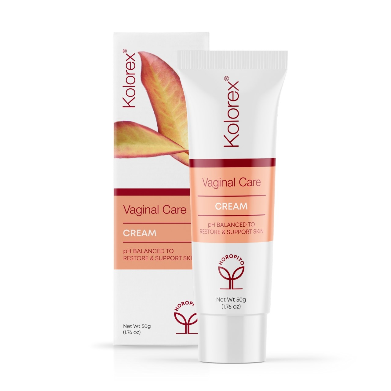 "Kolorex Vaginal Care Cream" - A natural cream for vaginal care, providing soothing relief and supporting feminine wellness.