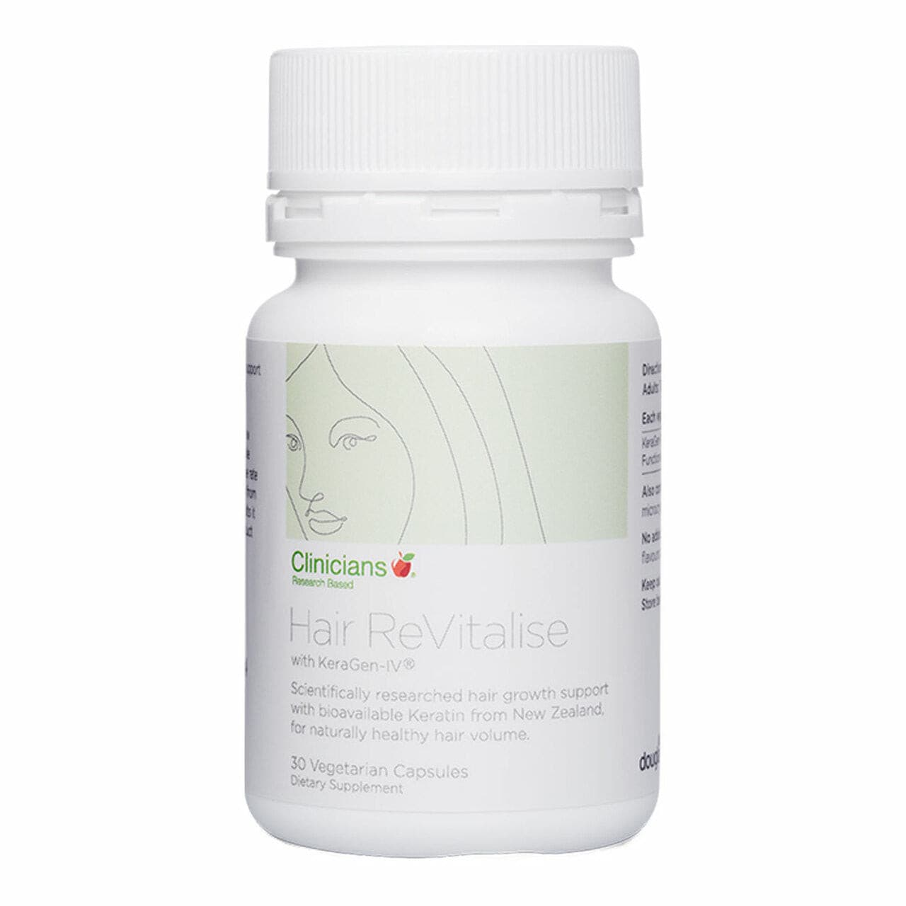 Clinicians Hair ReVitalise 30 vege capsules.