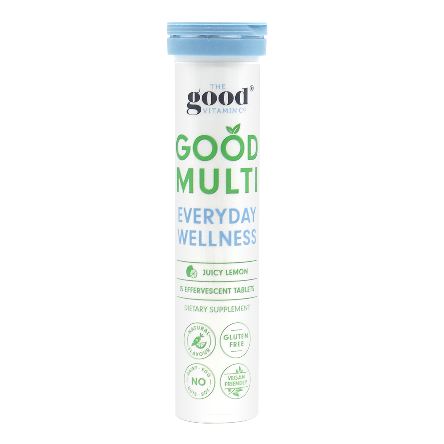 The Good Vitamin CO. Good Effervescent Multi Everyday Wellness 15 Tablets.