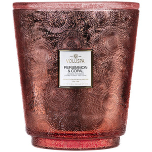 VOLUSPA Persimmon Copal Hearth Candle.