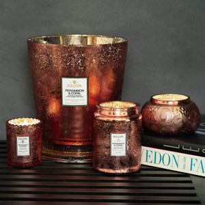 VOLUSPA Persimmon Copal Hearth Candle.