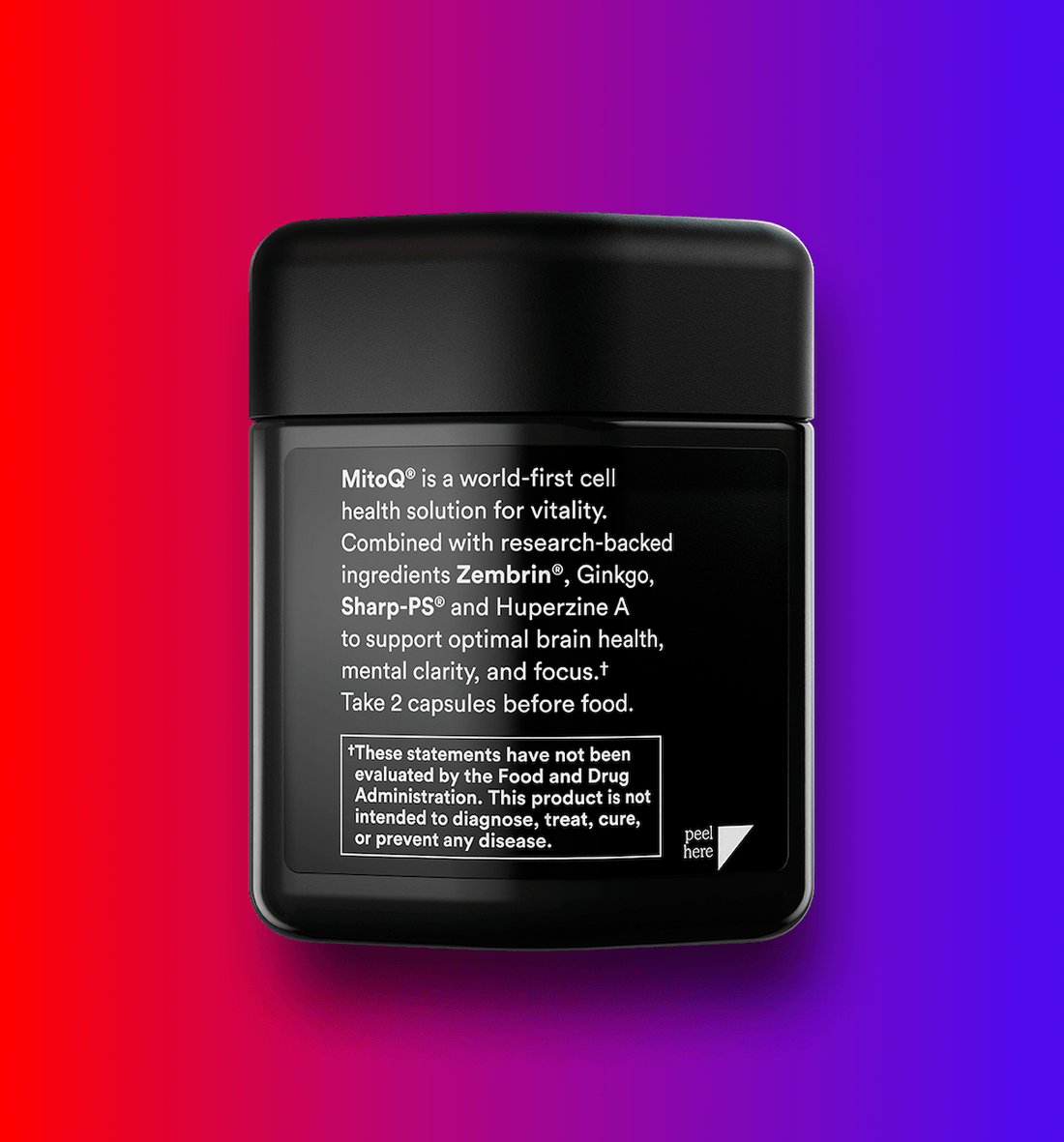 MitoQ Brain 60 Vege Capsules, image 3