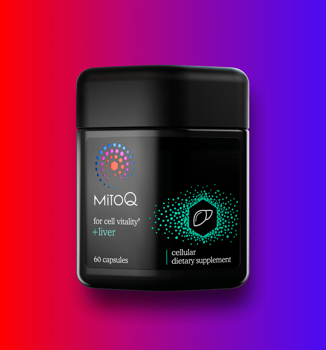 MitoQ Liver 60 Vege Capsules, image 2