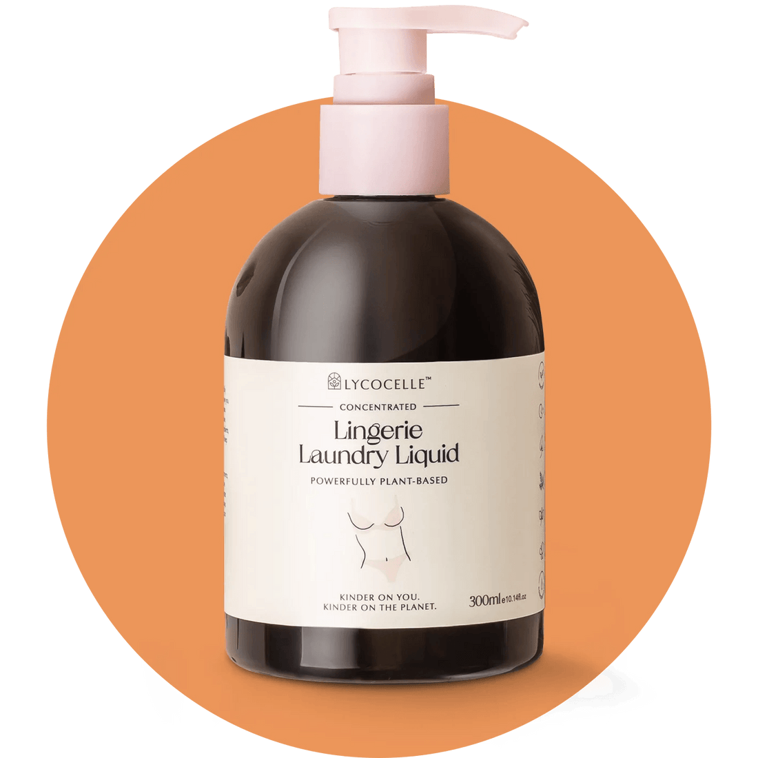 Lycocelle Concentrated Lingerie Laundry Liquid 300ml, image 2